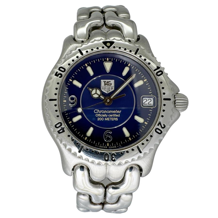 タグホイヤー プロフェッショナル200M セルシリーズ WG5214-P0 中古 メンズ腕時計 自動巻き ブルー｜glc｜02