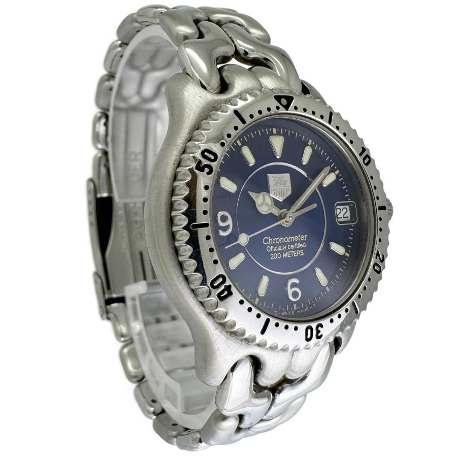 タグホイヤー プロフェッショナル200M セルシリーズ WG5214-P0 中古 メンズ腕時計 自動巻き ブルー｜glc｜04