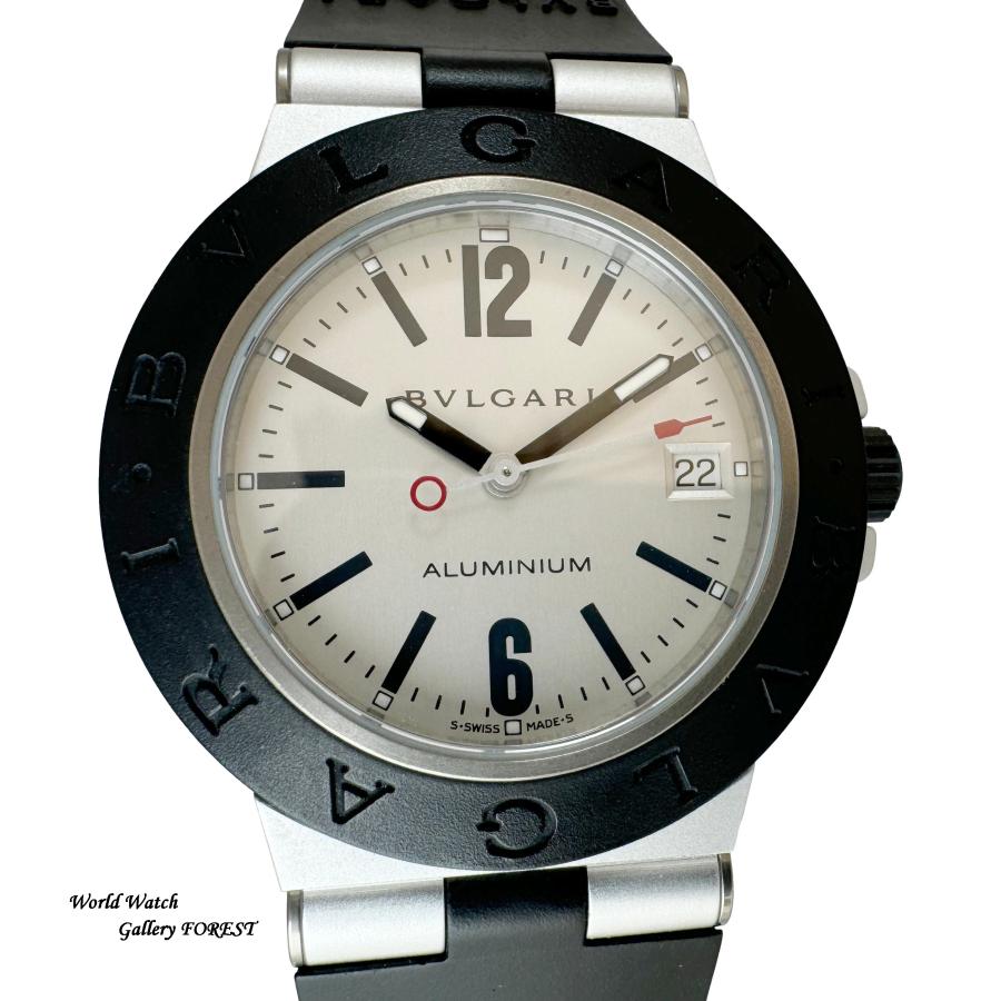ブルガリ AL38TA アルミニウム メンズ 中古 BVLGARI（ブルガリ） アルミニウム AL38TA 中古 メンズ腕時計 自動巻き