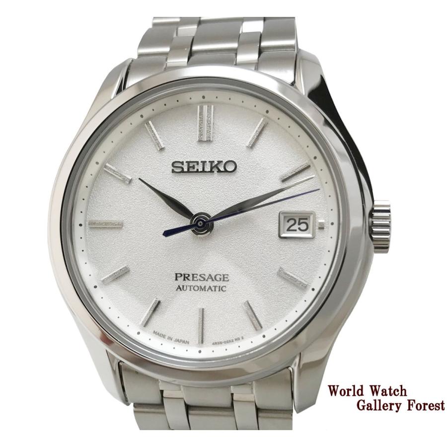 セイコー SEIKO プレサージュ 4R35 03L0 メンズ腕時計 中古 自動巻き シルバー文字盤 :t719850974:時計専門店