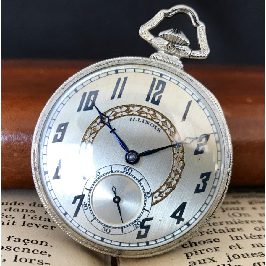 ILLINOIS(イリノイ) アンティーク 14K Gold Filled オープンケース 