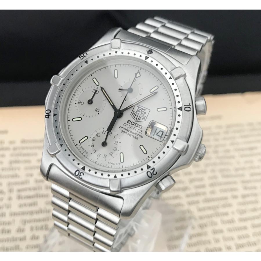 TAG Heuer 2000シリーズ 腕時計　不動ジャンク 楽天市場】【TAG HEUER】タグホイヤー 2000シリーズ クロノ