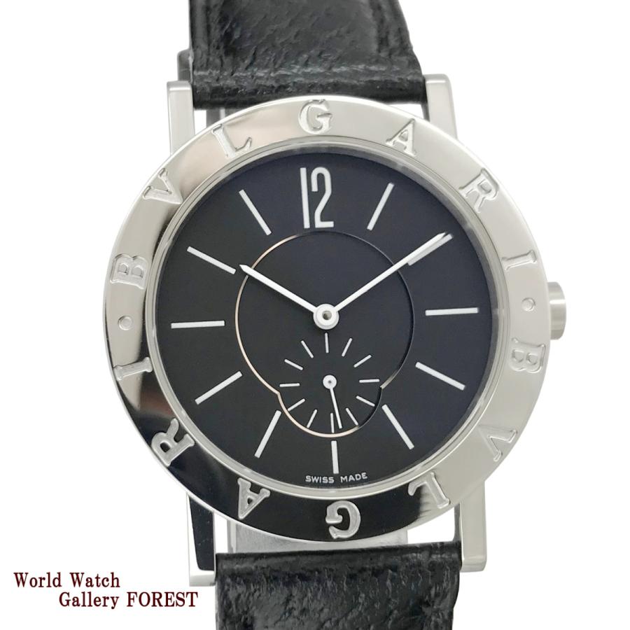 ブルガリ BVLGARI BB33SL NPS ブルガリブルガリ 黒 クオーツ 中古 