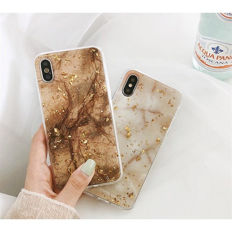 iphone11 ケース ラメ 金箔風 iPhonexs ゴールド 大理石 iPhone8 7