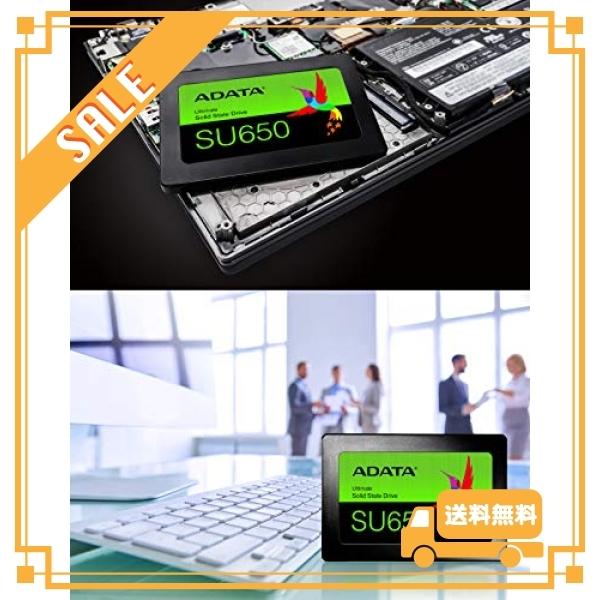 ADATA Technology Ultimate SU650 SSD 240GB ASU650SS-240GT-R｜glegle-drive｜06