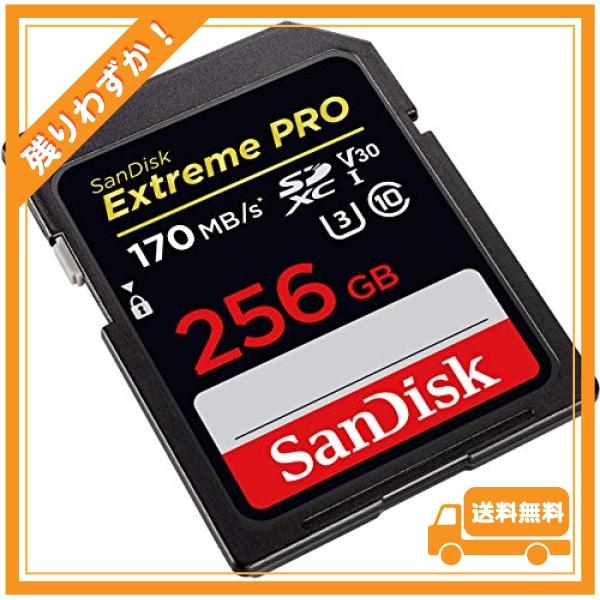 SanDisk サンディスク Extreme Pro SDXC 256GB カード UHS-I 超高速U3 V30 Class10 4K対応［並行輸入品］｜glegle-drive｜02