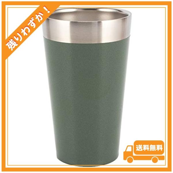 [ スタンレー ] Stanley スタッキング真空パイント 0.47L タンブラー ハンマートーングリーン Hammertone Green 10-02282-137 Adventure Stacking Beer Pint 16｜glegle-drive｜02