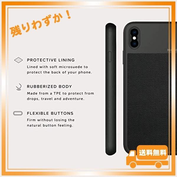 Moment iPhoneXSケース 黒キャンバス フォトケース Mシリーズレンズ装着 薄型 レンズ保護 iPhoneカメラ保護(ブラック)｜glegle-drive｜02