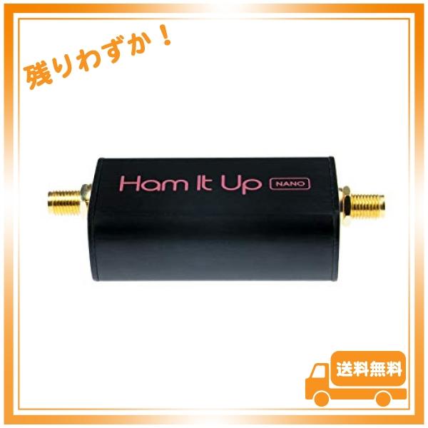Ham It Up Nano - TCXO搭載の小型HF、MF、LFアップコンバーター。 お気に入りのRTL-SDRまたはラジオの周波数範囲を100kHzまで拡張します。 アルミニウムの筐体と｜glegle-drive｜05