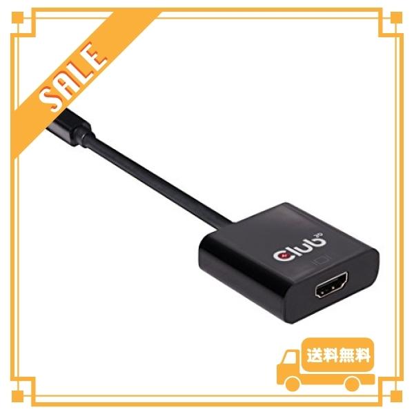 Club3D Mini DisplayPort 1.2 to HDMI 2.0 UHD / 4K 60Hz ディスプレイ 変換アダプタ (CAC-2170)｜glegle-drive
