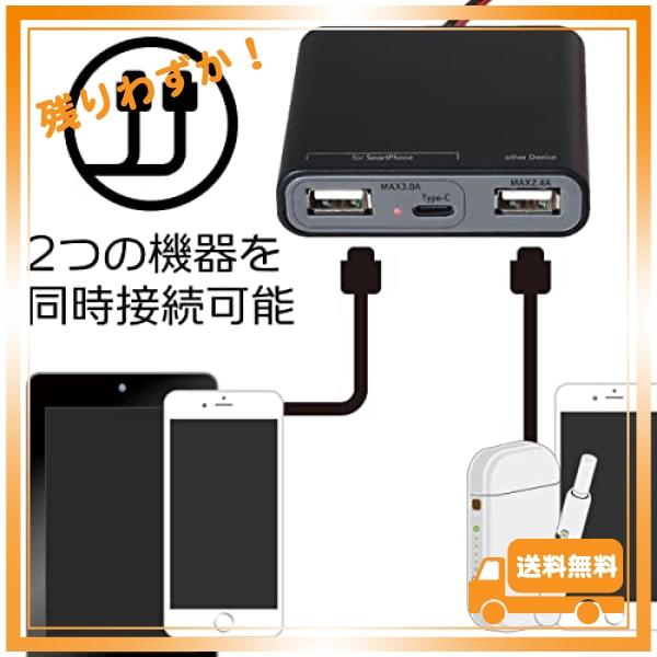 ビートソニック USB電源ユニット UCH3E 12/24V車対応 USB & USB C カーチャージャー QC3.0/急速充電/2.8A(最大)/BC1.2 DCP対応 車載充電器 iPhone 14/13/12/｜glegle-drive｜03
