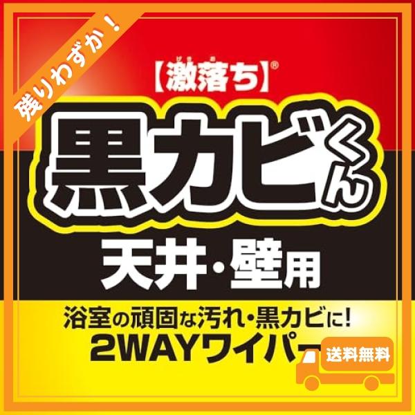 レック 激落ち 黒カビくん 浴室用 天井 カビとり ＆ 水切りワイパー (伸縮タイプ)｜glegle-drive｜02