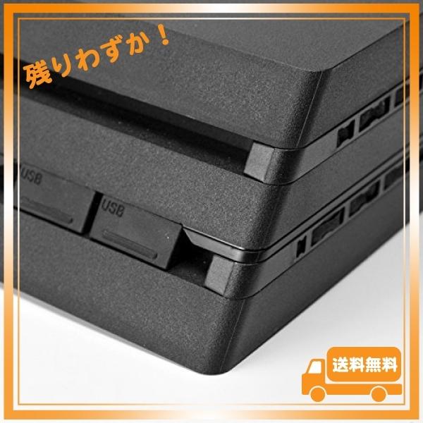 PS4 Pro (CUH-7000シリーズ) 用フィルター&キャップセット『ほこりとるとる入れま栓!4P (ブラック) 』｜glegle-drive｜07