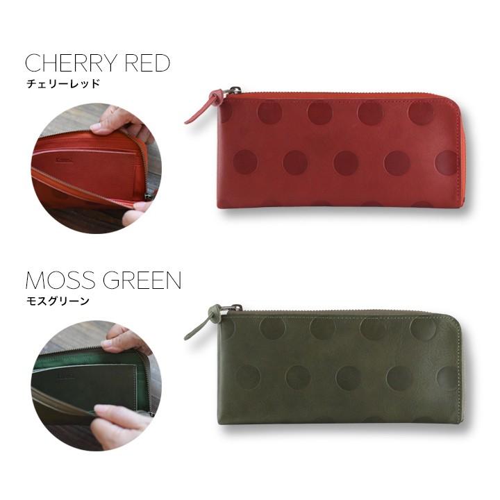 Kanmi /カンミ 長財布 未使用品 kanmi（カンミ） 長財布 L型 レディース キャンディ Kanmi. 水玉