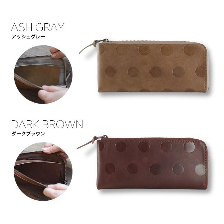 kanmi（カンミ） 長財布 L型 レディース キャンディ Kanmi. 水玉