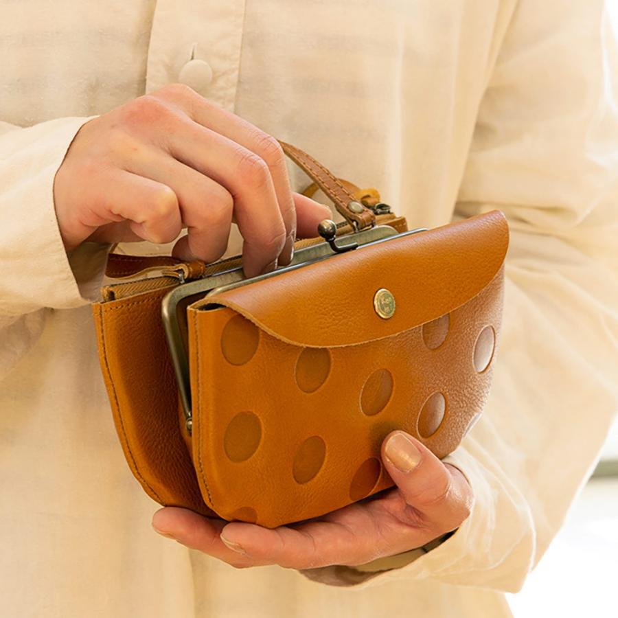 kanmi がま口トートウォレット 日本製 Kanmi.カンミ キャンディ がま口トートウォレット WL21-13