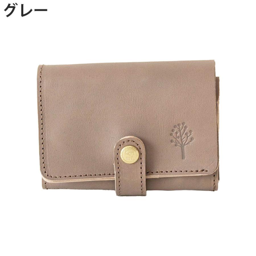 日本製 Kanmi. カンミ ドロップツリー ショートウォレット WL22-23