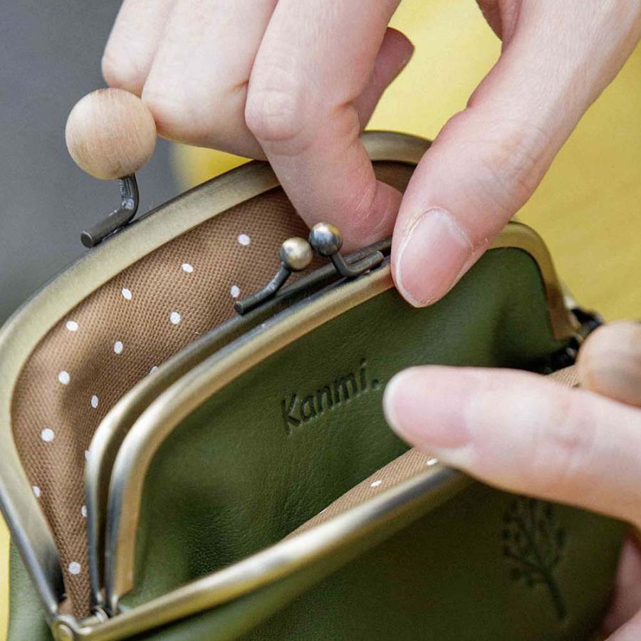 Kanmi. カンミ ドロップツリー木玉 親子がま口 WL22-19 | kanmi | 07