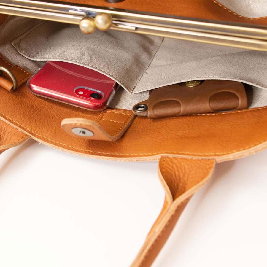 kanmi Kanmi. カンミ ボーラー がま口 ショルダーバッグ B22-73