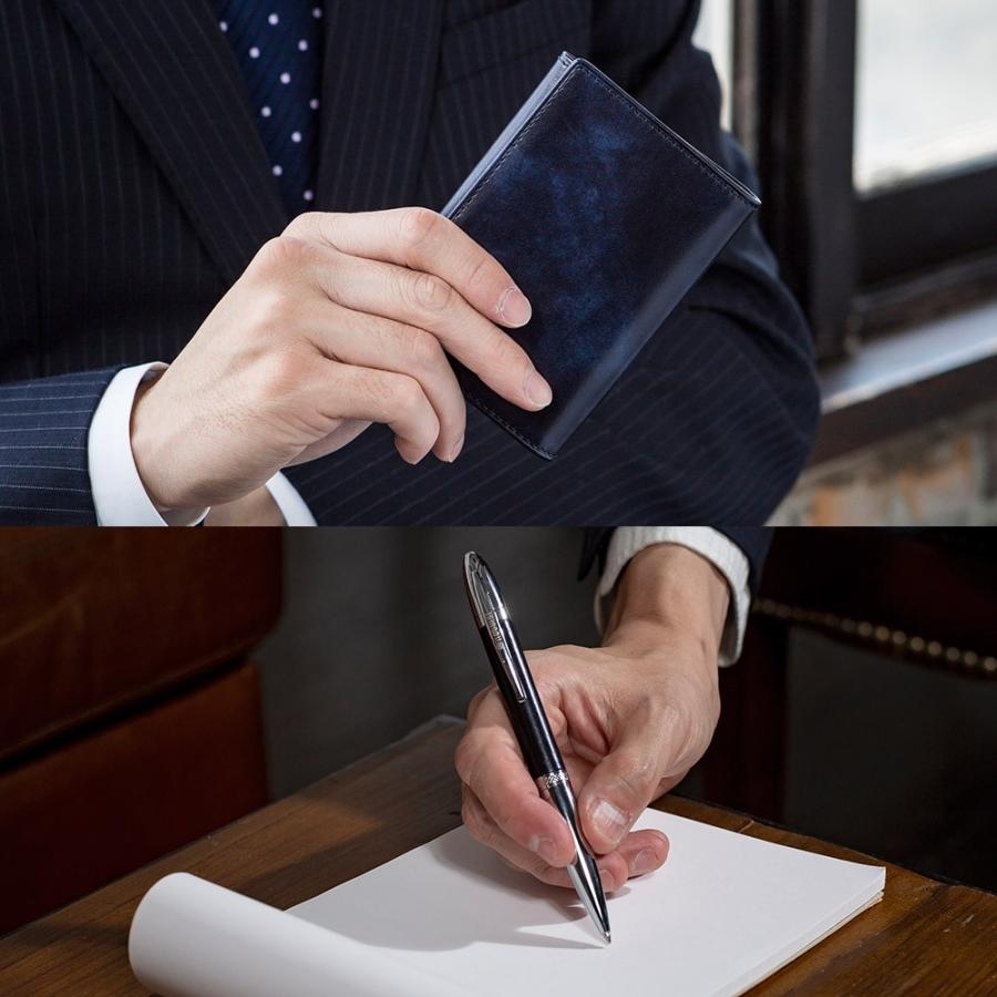 ミュージアムカーフ 牛革 レザー ボールペン カードケース 名刺入れ セット 箱入り ボックス入り スノビスト Snobbist 名入れ 無料  セール対象 ミュージアムカーフ カードケース付きコインケース[スノビスト/Snobbist][名入れ無料][あす着対応] [セール対象] | 財布  ...