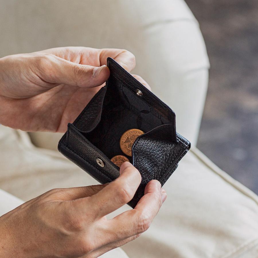 GIUDI（ジウディ） 財布 三つ折り イタリア製 ソフトエンボスレザー