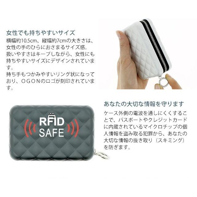 OGON（オゴン） 正規日本代理店 フランス製アルミキルトジッパーカード