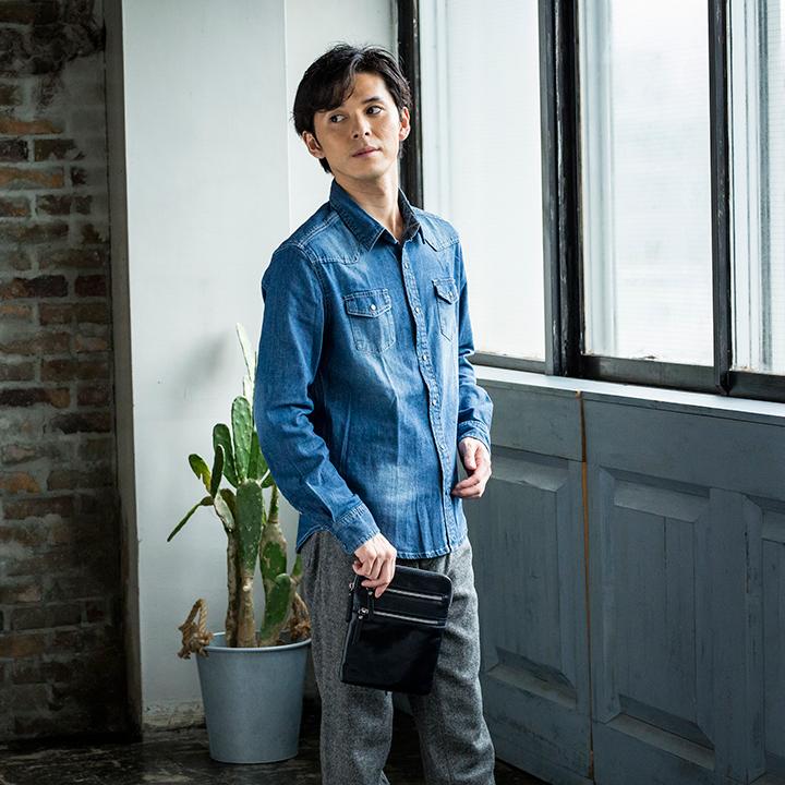 SNOBBIST（スノビスト） プレステージレザー ミニショルダーバッグ