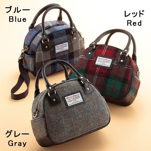 [ハリスツイード]HARRIS TWEED 2WAY ミニボストンバッグ レディース Harris Tweed グレンフィールド｜glencheck｜03