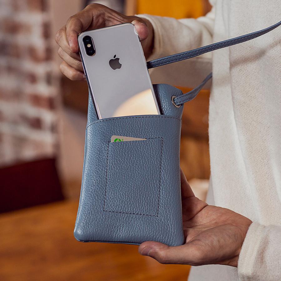 GIUDI（ジウディ） スマホポーチ 財布 レディース メンズ 本革