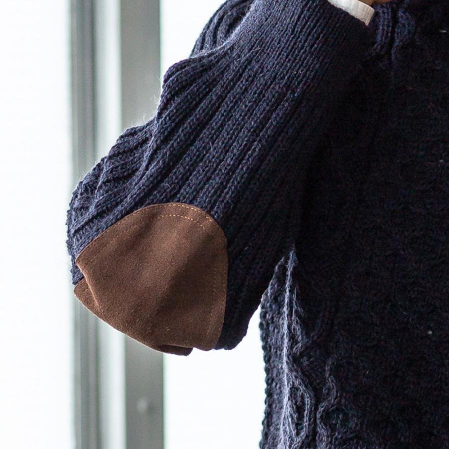 セーター クルーネック ニット メンズ 英国製 フィッシャーマンズ 秋 冬 防寒 おしゃれ 父の日 プレゼント JM COOPER ジェイエムクーパー | ブランド登録なし | 07