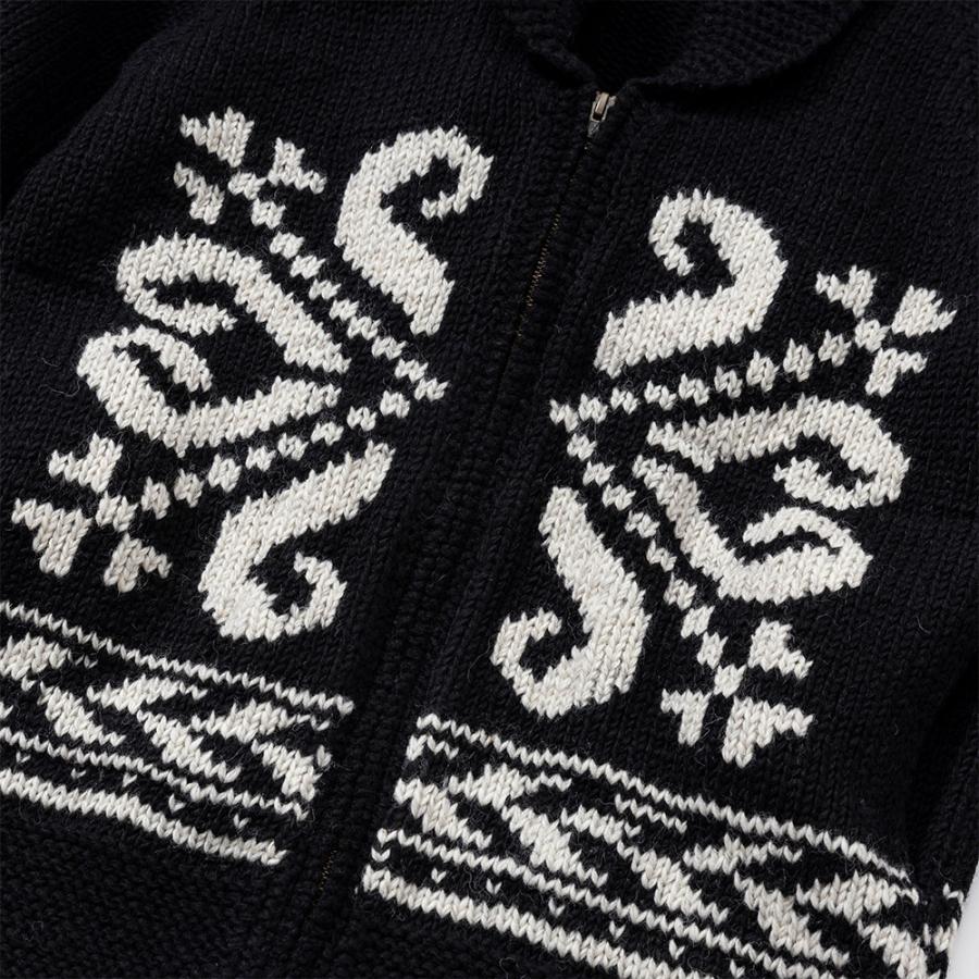 チャムラ　CHAMULA 新品未使用品　メリノウール　カウチンニット　Mサイズ. チャムラ CHAMULA 新品未使用品 メリノウール カウチンニット M