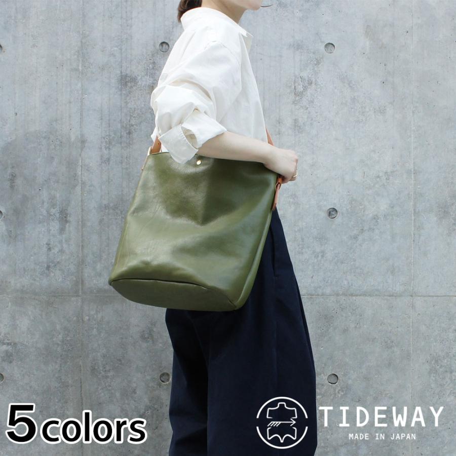 TIDEWAY TIDEWAY/タイドウェイ CRUMPLE HARF L ショルダーバッグ  