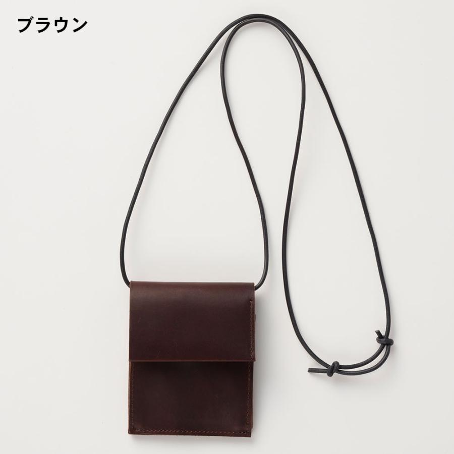 TIDEWAY タイドウェイ  Niks NECK WALLET ネックウォレット レザー メンズ レディース おしゃれ 革 牛革｜glencheck｜03