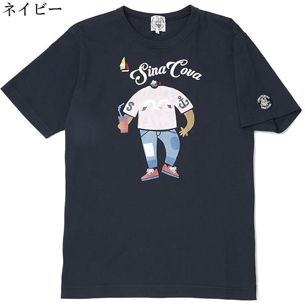 シナコバ Tシャツ メンズ 日本製 sina cova｜glencheck｜02