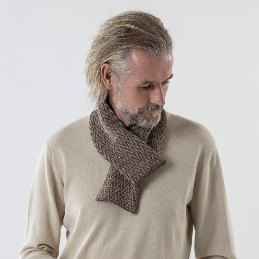 アルパカミニマフラー Egp Knitwear メンズ アルパカ マフラー 秋冬 6324 Glencheck 通販 Yahoo ショッピング