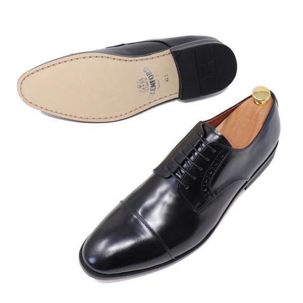 GLENFORD 本革 ハンドメイド ラウンドトゥ ストレートチップ 外 GLENFORD 本革 ハンドメイド ラウンドトゥ ストレートチップ 外
