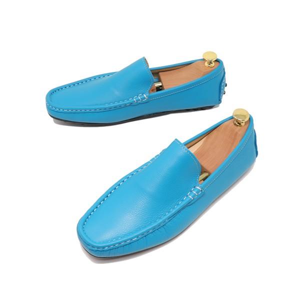 GLENFORD 本革 マッケイ製法 ハンドメイド カラー ドライビング