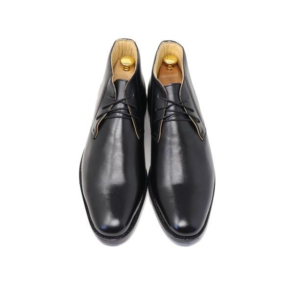 公式の Glenford マッケイ製法 本革 チャッカブーツ デザートブーツ ブラック 302 楽天カード分割 Www Muslimaidusa Org