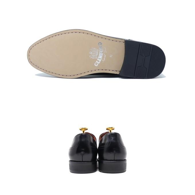 GLENFORD 本革 外羽根 Uチップ マッケイ製法 ビジネスシューズ レース