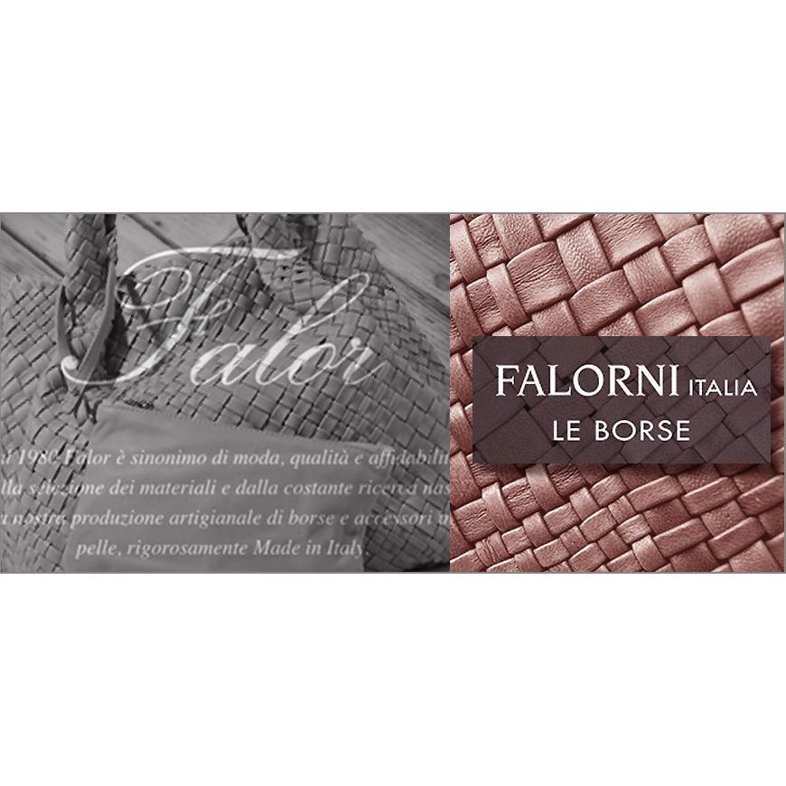 残りわずか FALORNI ファロルニ A4 ラムレザー メッシュ トートバッグ