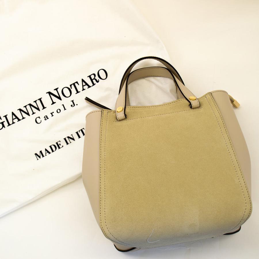 GIANNI NOTARO ジャンニノターロ 2way ハンドバッグ レディース レザー