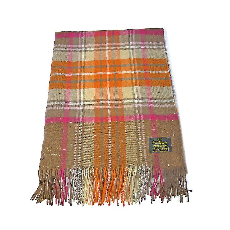Glen Prince（グレンプリンス） ウール100% タータンチェック ストール