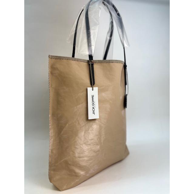 美品　Jack Gomme トートバッグ ホワイト　男女兼用 美品 Jack Gomme トートバッグ ホワイト 男女兼用 ◇JACK GOMME