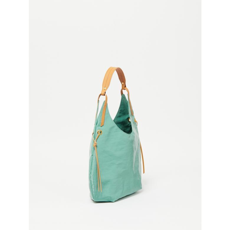 【美品】ジャックゴム　EMY ラベンダー トートバッグ ショルダーバッグ2way 美品】Jack Gommeジャックゴム2wayリネンショルダーバッグ 美品