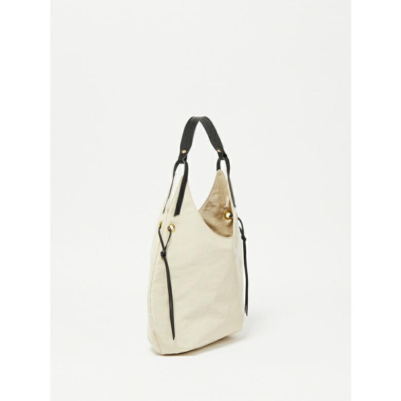 jack gomme（ジャックゴム） リネン ショルダーバッグ SAND1940/LINEN