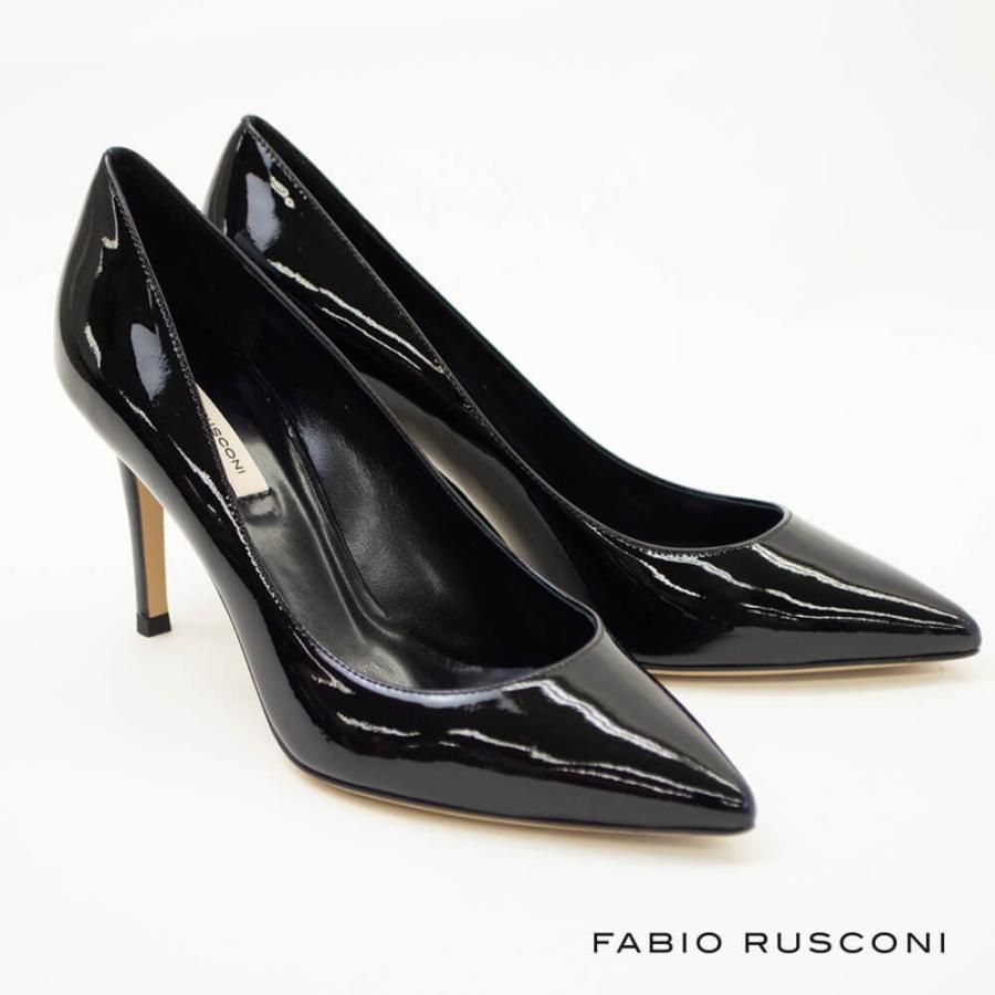 残りわずか ファビオルスコーニ FABIO RUSCONI ポインテッドトゥ