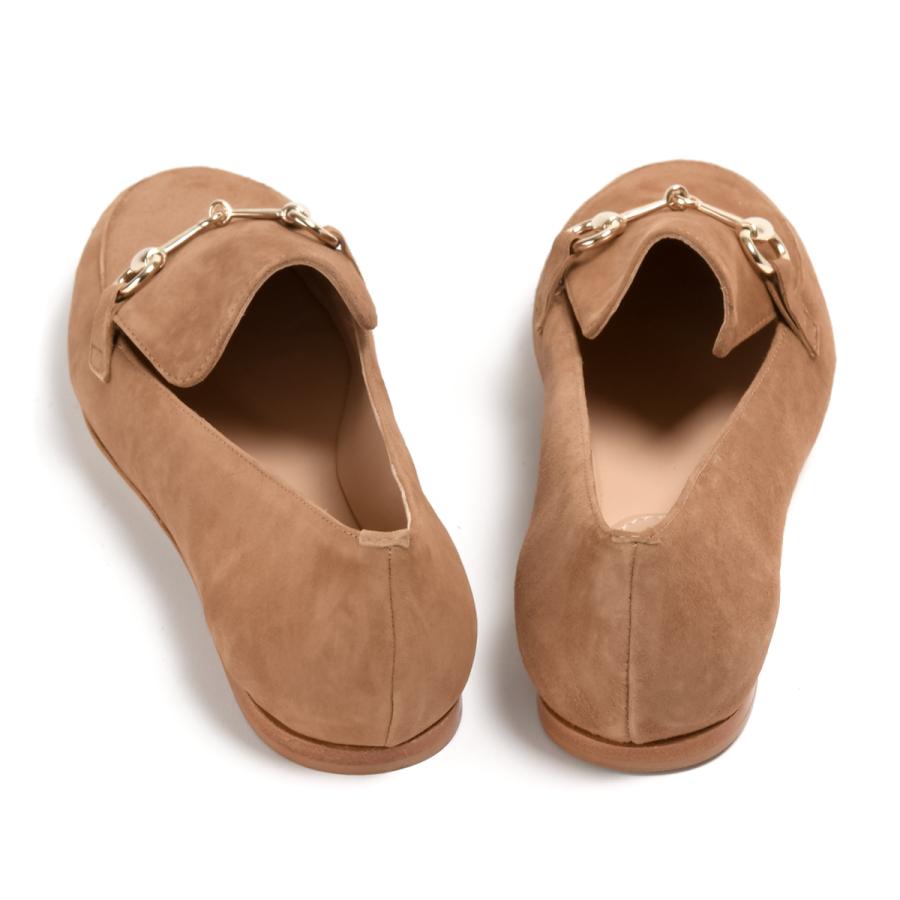 FABIO RUSCONI（ファビオルスコーニ） スエード ビット ローファー S