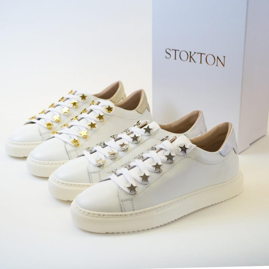 ストックトン STOKTON 星スタッズ スニーカー レディース レザー 797D 