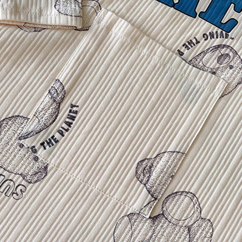 つなぎパジャマ ルームワンピース 2way 大きいサイズ 可愛い マタニティウェア カバーオール レディース 長袖 綿 ふんわり 通気｜glimtrend-store｜15
