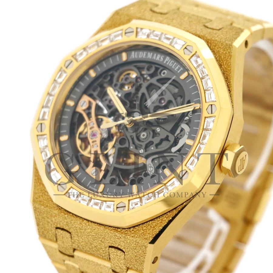 オーデマピゲ（AUDEMARS PIGUET）ロイヤルオーク ダブルバランスホイール  オープンワーク フロステッドゴールド15412BA.ZG.1224BA.01 腕時計｜glint｜06